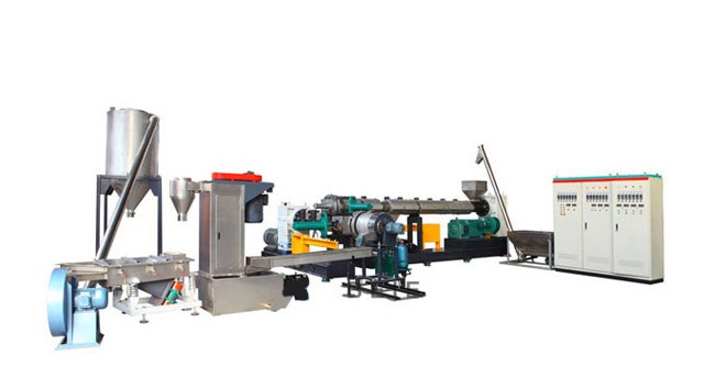 PE double-stage water-ring pelletizing line - Washing And Recycling Production - runleadmachine.com