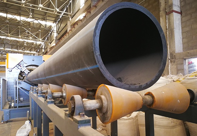 PVC pipe extrusion line - Plastic Extrusion Production Line - runleadmachine.com