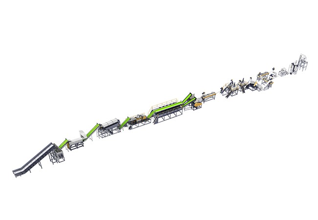 PET bottle recycling line - Washing And Recycling Production - runleadmachine.com