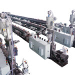 Ligne de production d'extrusion de plastique