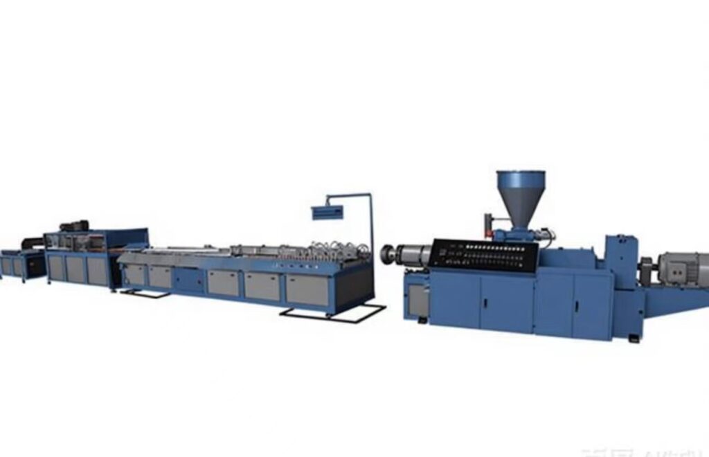 PVC wood-plastic profile and extrusion line - Plastic Ext...