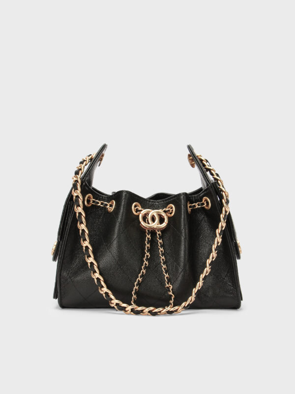 Bianca Chain Bucket Bag - Crossbody Bags - zybags.com