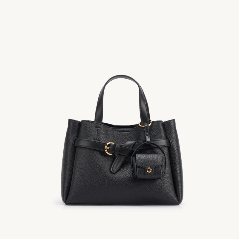 Grace Leather Tote Bag - Handbags - zybags.com