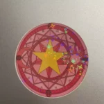 Custom Holographic Reflective Die Cut Sticker Multicolor Glitter Laser Cartoon...