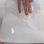 Custom Holographic Reflective Die Cut Sticker Multicolor Glitter Laser Cartoon...