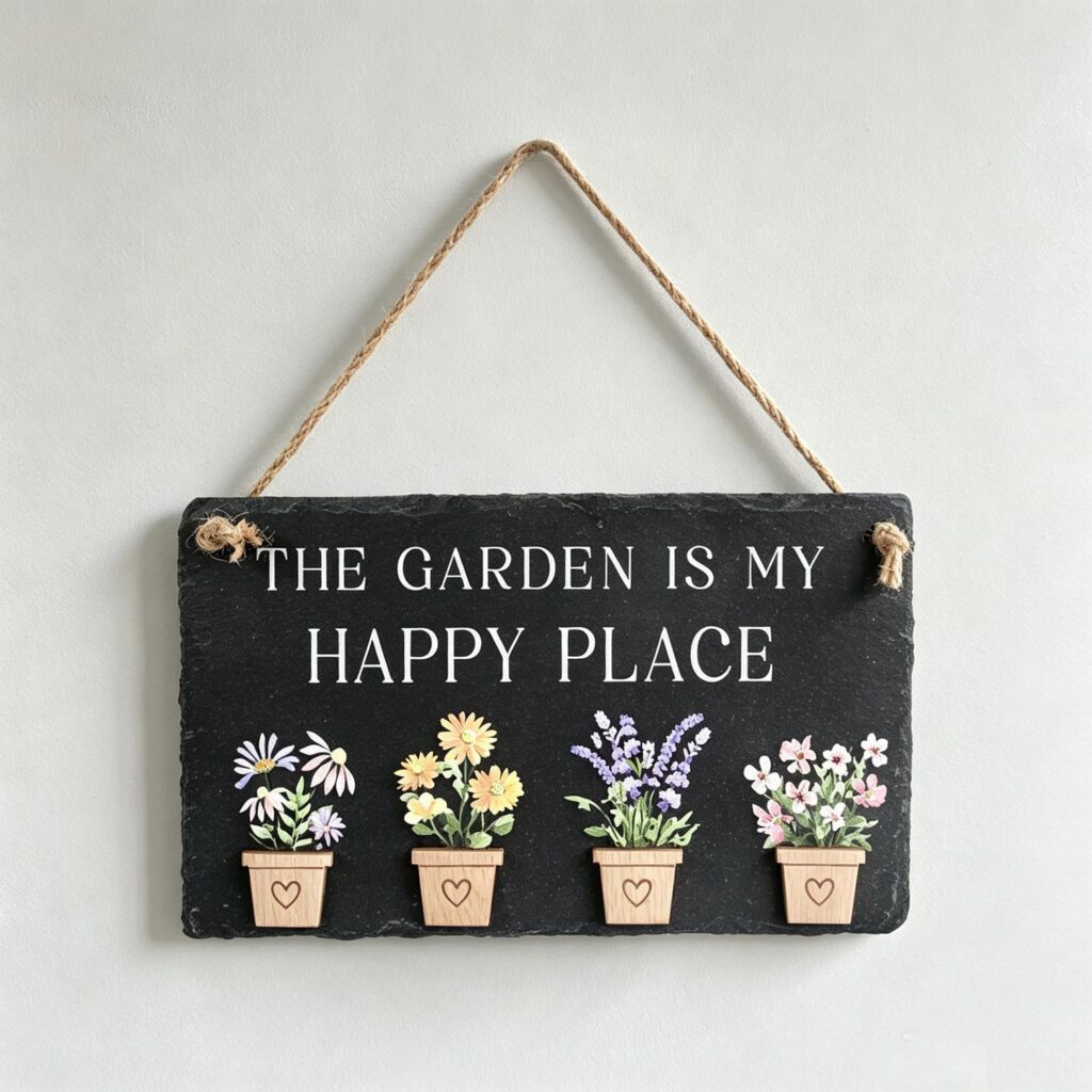 The Garden Is My Happy Place - Garden & Outdoor - lif...