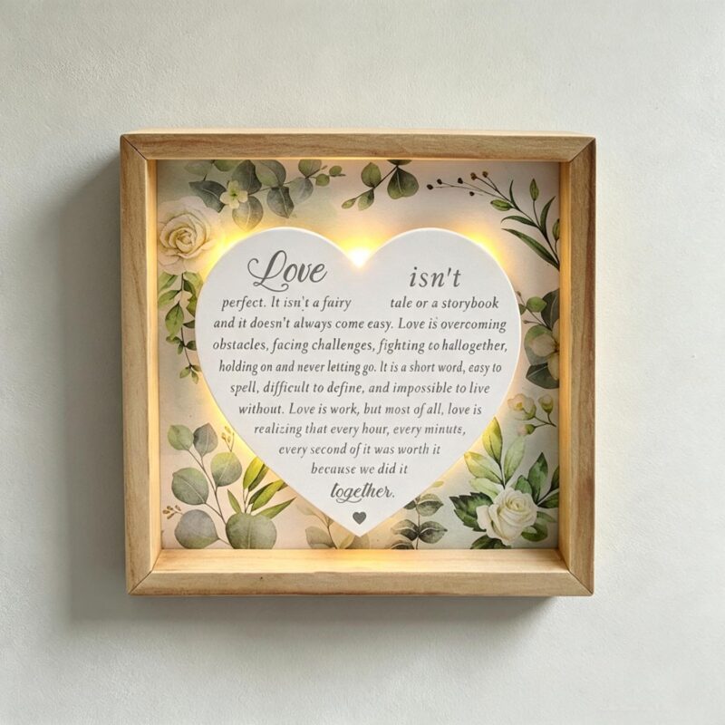 Wedding Themed Wooden Decor - Wedding - life-deco.com
