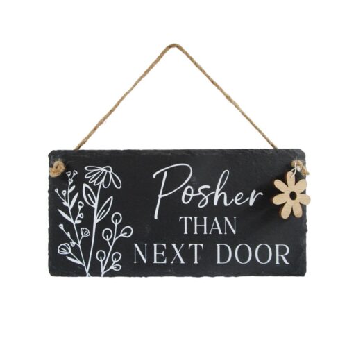 Placa colgante «Slate Garden» - Decoración de jardín - life-deco.com