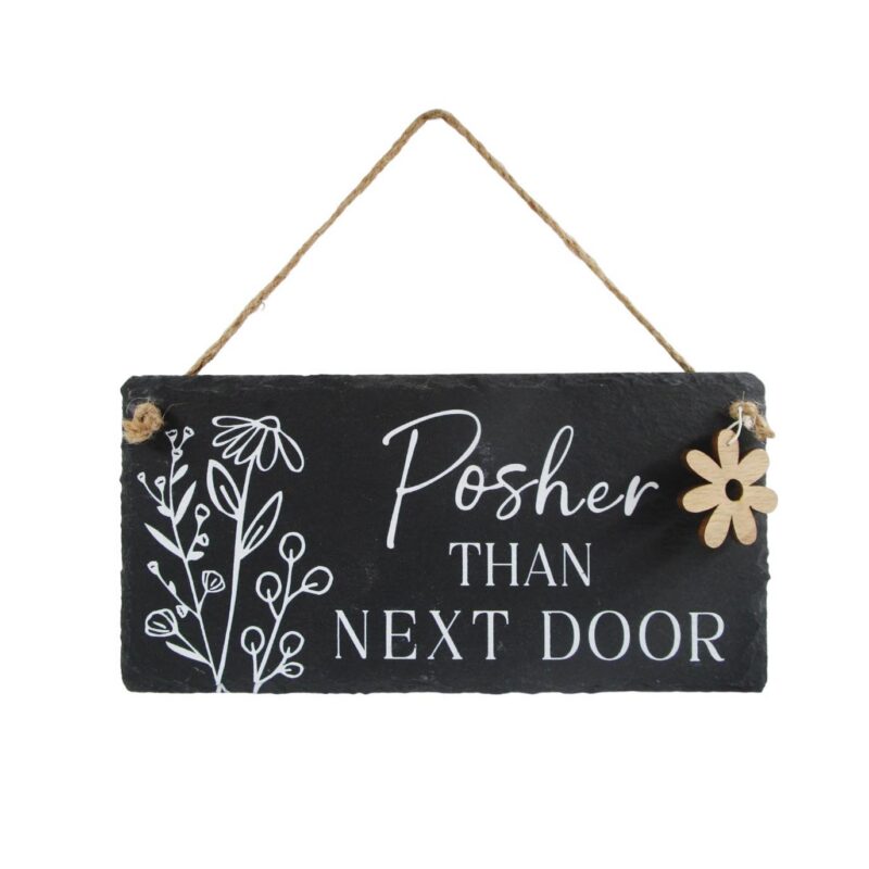 Slate Garden Hanging Plaque - Garden Décor - life-deco.com
