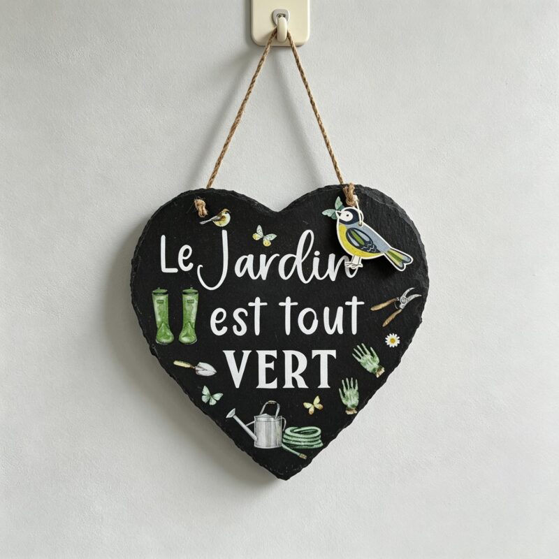 Slate Hanging Wall Plaque - Garden Décor - life-deco.com