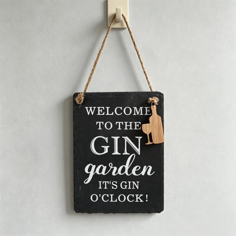 Slate Hanging Wall Plaque - Garden Décor - life-deco.com