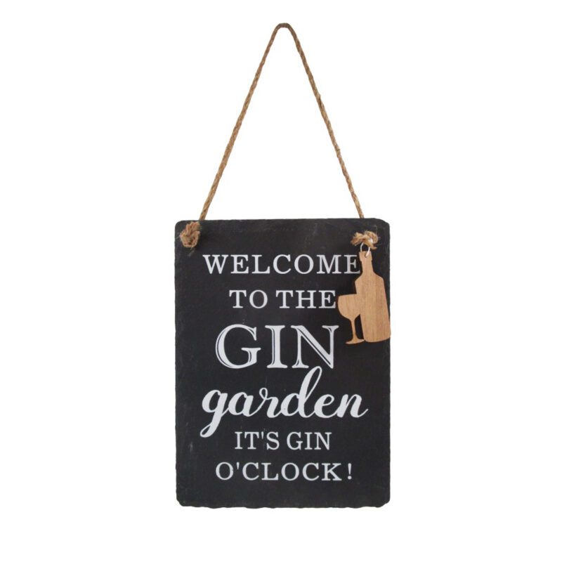 Slate Hanging Wall Plaque - Garden Décor - life-deco.com
