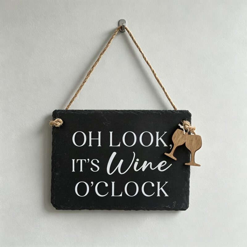 Rectangular Slate Hanging Plaque - Kitchen & Dining - life-deco.com