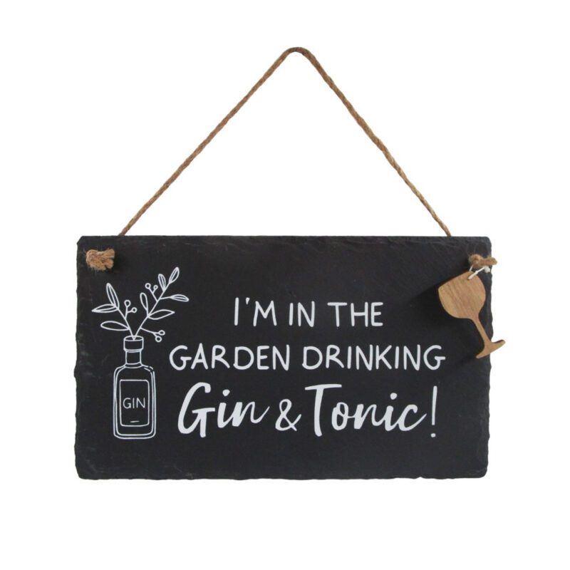 Rectangular Slate Hanging Plaque - Kitchen & Dining -...