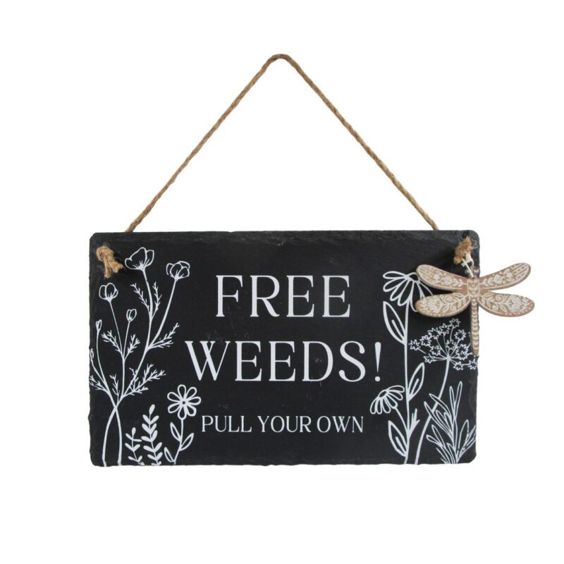 Slate Hanging Wall Plaque - Garden Décor - life-deco.com