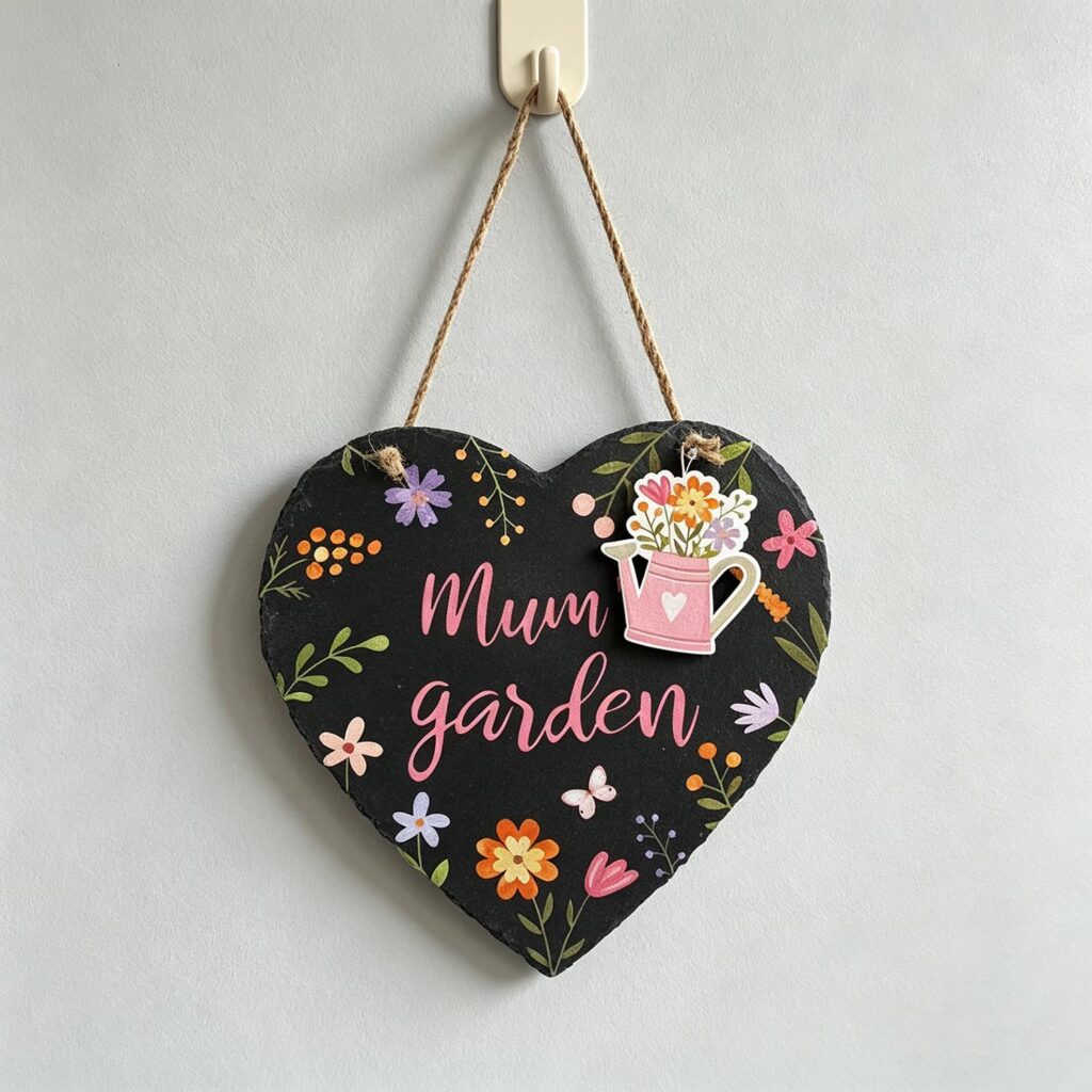 Slate Hanging Wall Plaque - Garden Décor - life-deco.com