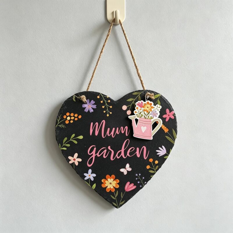 Slate Hanging Wall Plaque - Garden Décor - life-deco.com