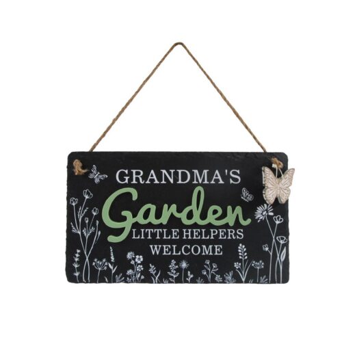 Slate Hanging Wall Plaque - Garden Décor - life-deco.com