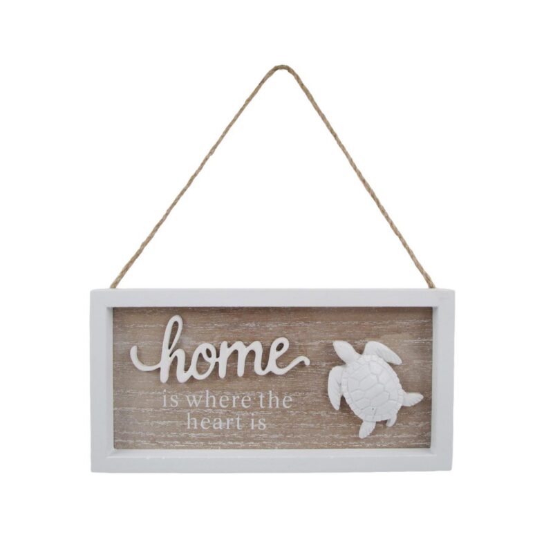 Coastal Wooden Hanging Sign - Coastal (Summer) - life-dec...
