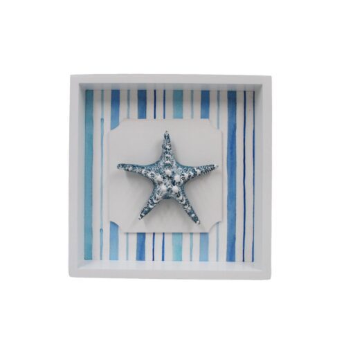 Coastal Starfish Shadow Box Wall Decor - Coastal (Summer)...