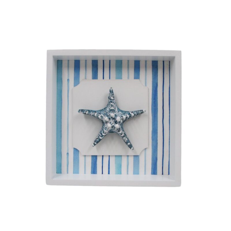 Coastal Starfish Shadow Box Wall Decor - Coastal (Summer)...