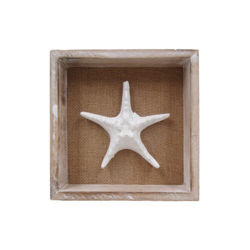 Coastal Starfish Shadow Box Wall Decor - Coastal (Summer)...