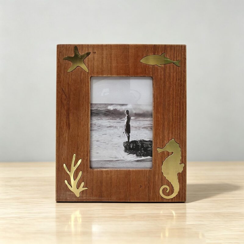 Coastal Dark Wooden Photo Frame - Coastal (Summer) - life...