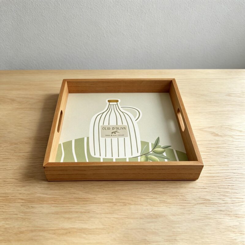 Square Wooden Serving Tray - Kitchen & Dining - life-...