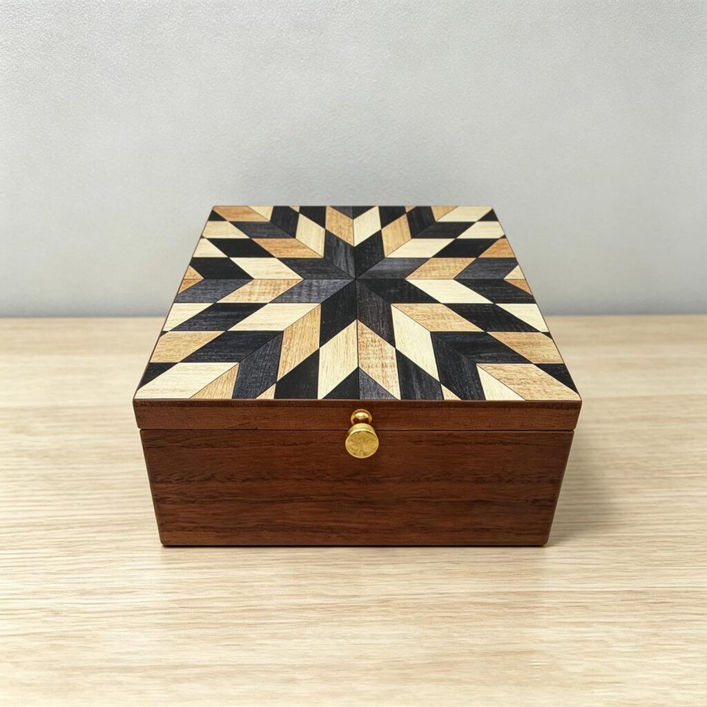 Wooden Storage Box - Tabletop Décor - life-deco.com