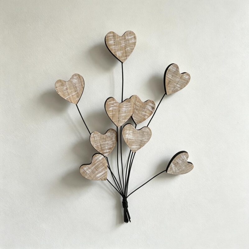 Valentine’s Day Wooden Decor - Valentine's Day - life-deco.com