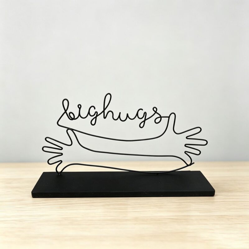 Metal Tabletop Ornament - Love & Friendship - life-deco.com