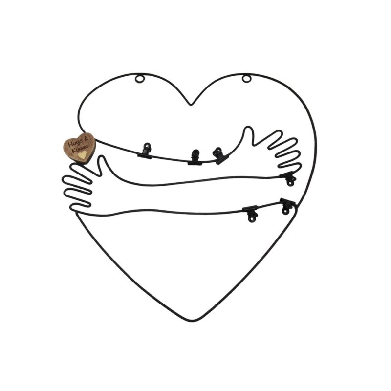 Metal Wire Photo Hanger - Love & Friendship - life-deco.com