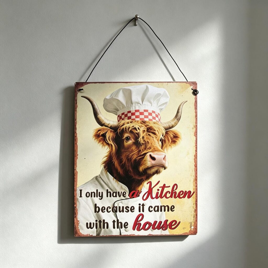 Metal Hanging Sign - Farmhouse & Country - life-deco.com