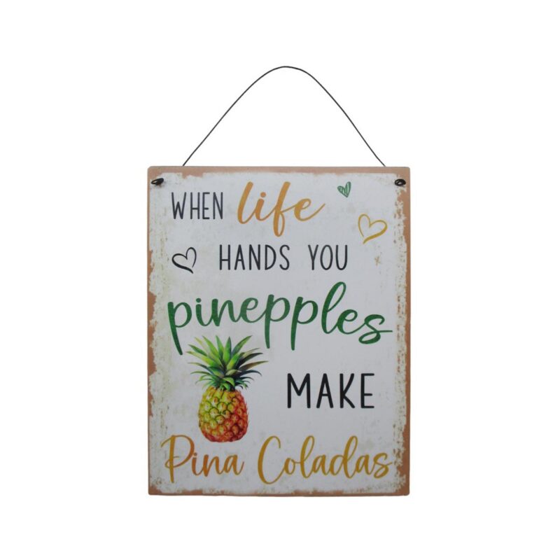 Metal Hanging Sign - Coastal (Summer) - life-deco.com