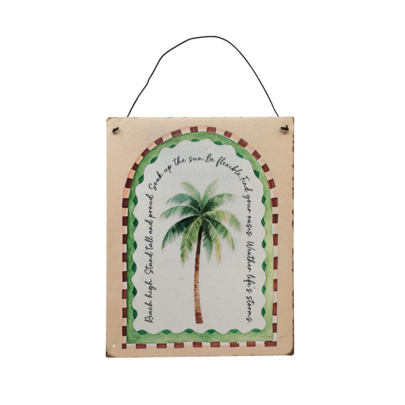 Metal Hanging Sign - Coastal (Summer) - life-deco.com