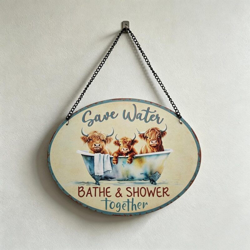 Metal Hanging Sign - Farmhouse & Country - life-deco.com