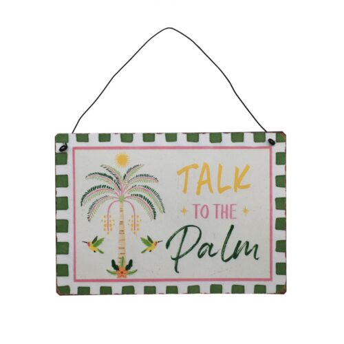 Metal Hanging Sign - Coastal (Summer) - life-deco.com