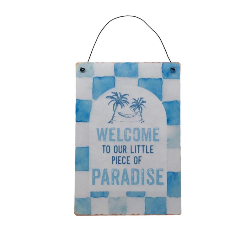 Metal Hanging Sign - Coastal (Summer) - life-deco.com