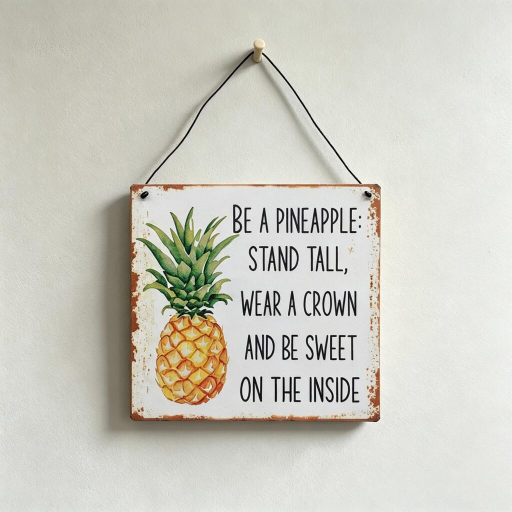 Metal Hanging Sign - Coastal (Summer) - life-deco.com