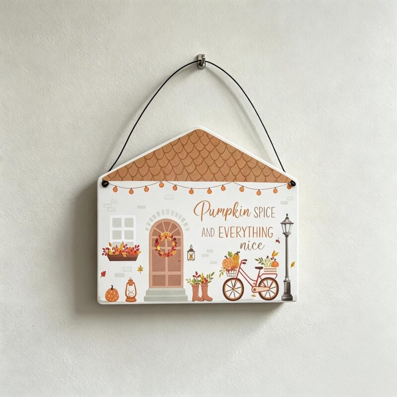 Wooden Hanging Plaque - Autumn - life-deco.com