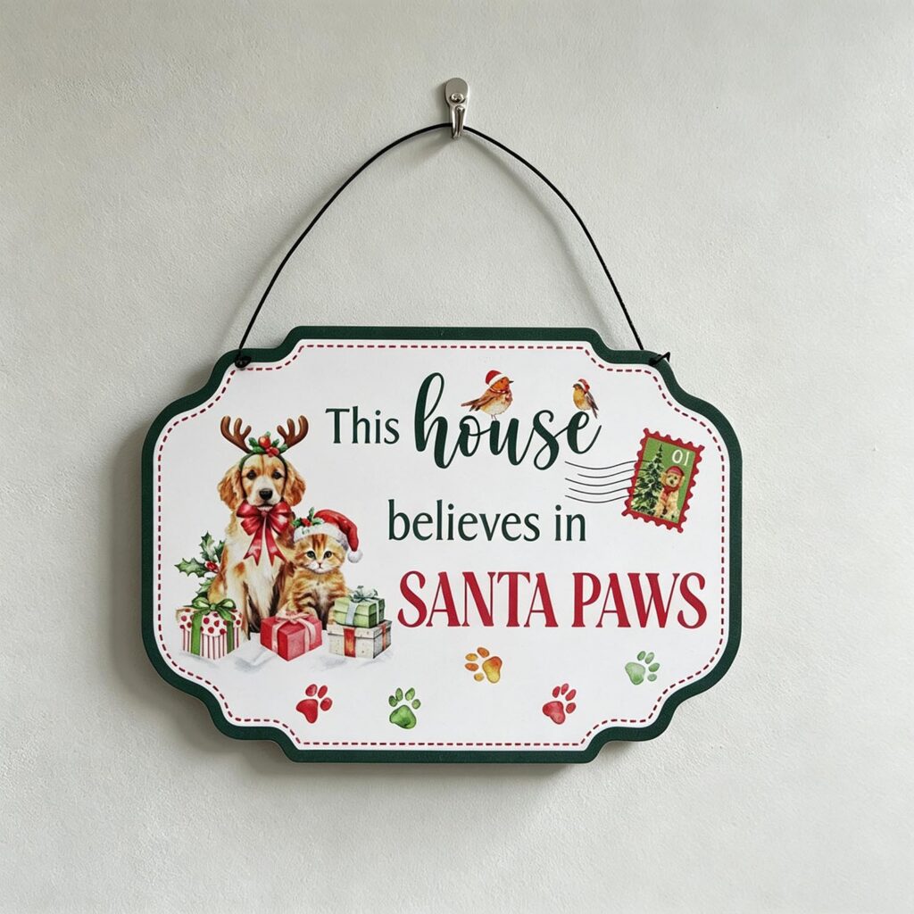 Metal Hanging Plaque - Christmas - life-deco.com