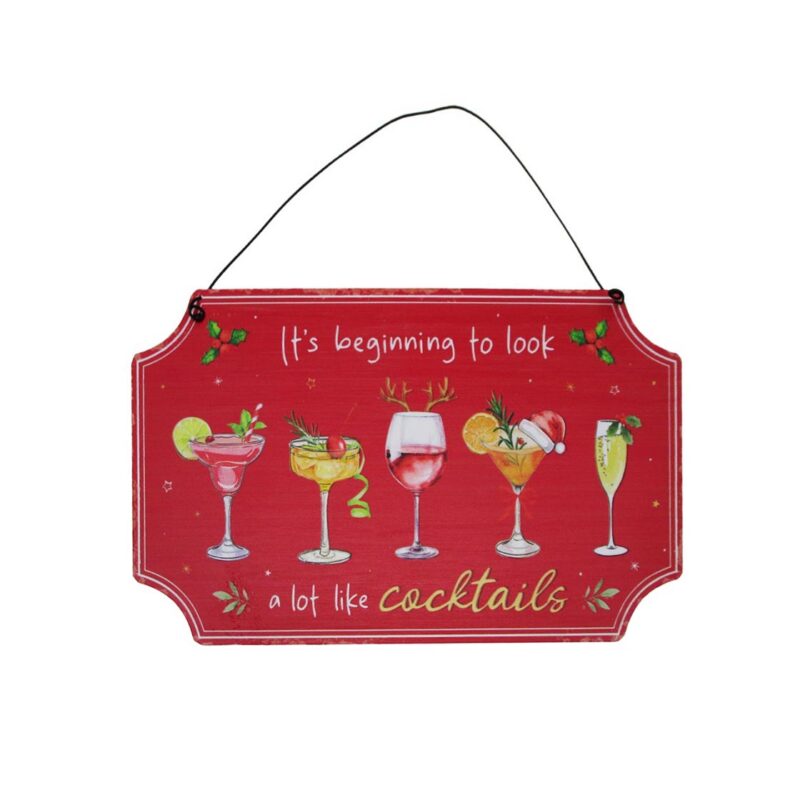 Metal Hanging Plaque - Christmas - life-deco.com