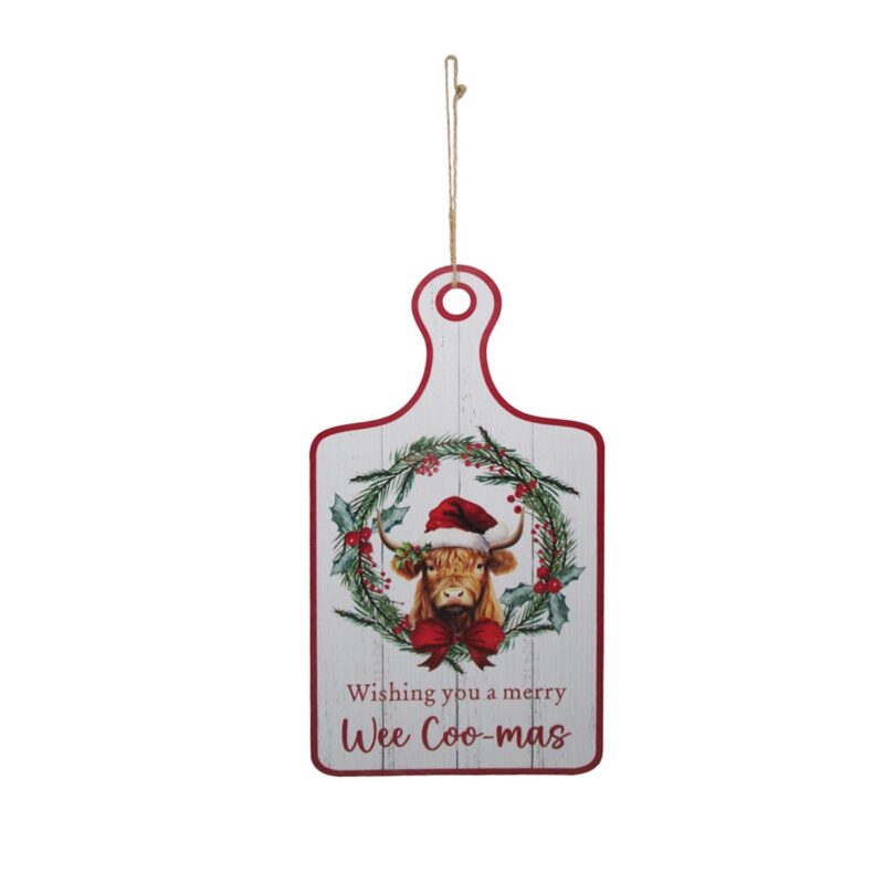 Wooden Hanging Plaque - Christmas - life-deco.com
