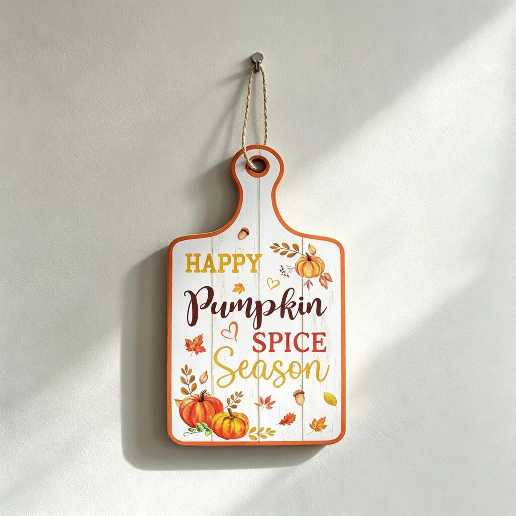Wooden Hanging Plaque - Autumn - life-deco.com