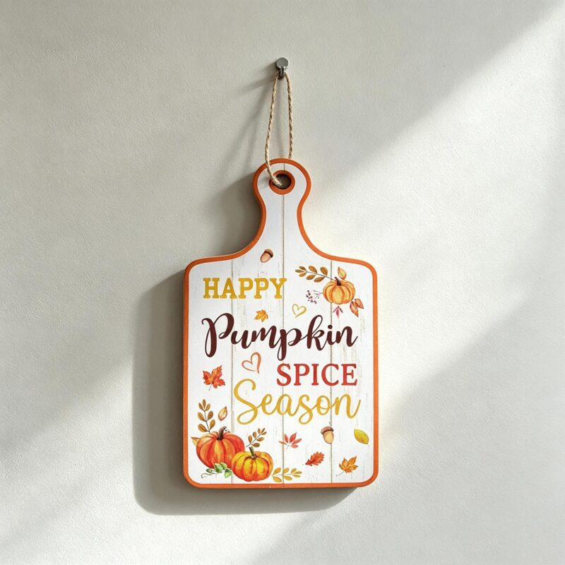 Wooden Hanging Plaque - Autumn - life-deco.com