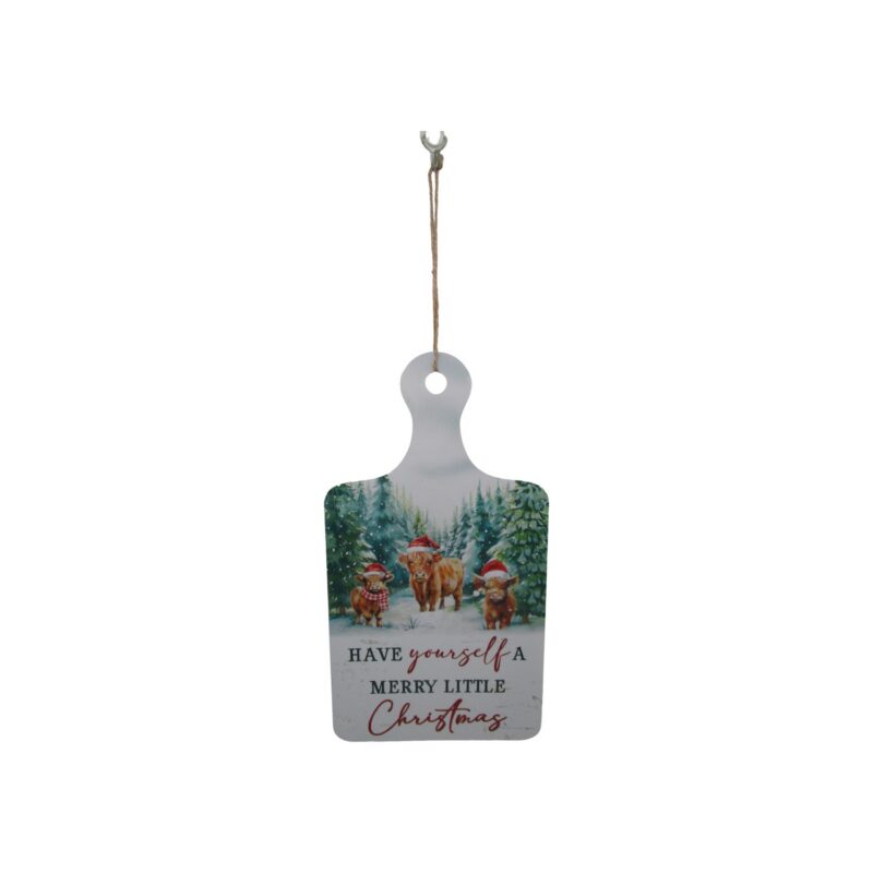 Wooden Hanging Plaque - Christmas - life-deco.com