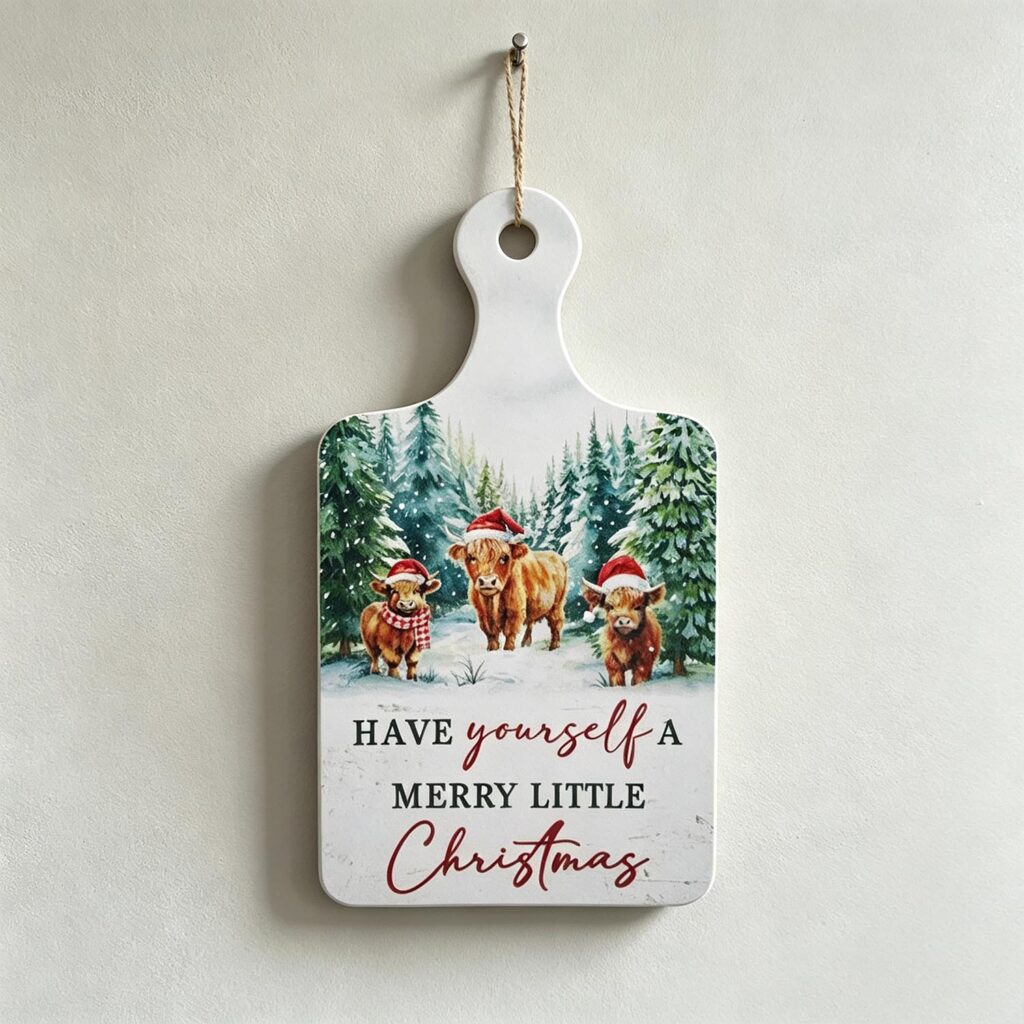 Wooden Hanging Plaque - Christmas - life-deco.com