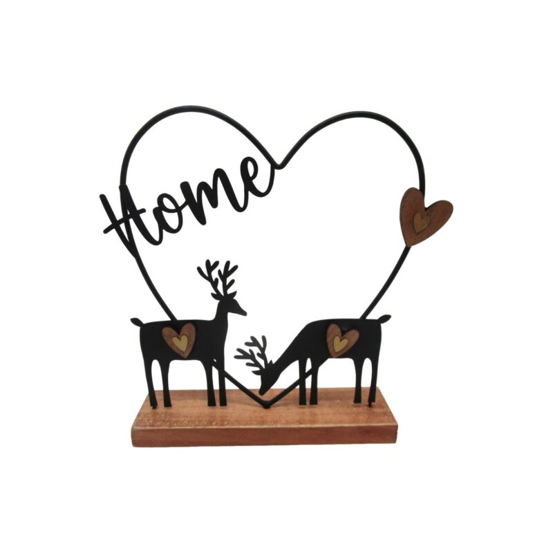 Metal Reindeer Home Tabletop Ornament - Christmas - life-...