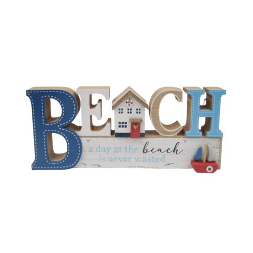 Coastal Summer Wooden Decor - Coastal (Summer) - life-dec...