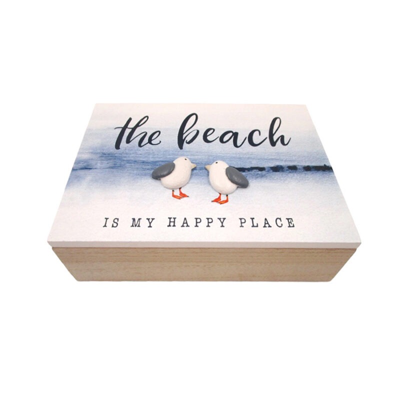 Coastal Summer Wooden Box - Coastal (Summer) - life-deco.com